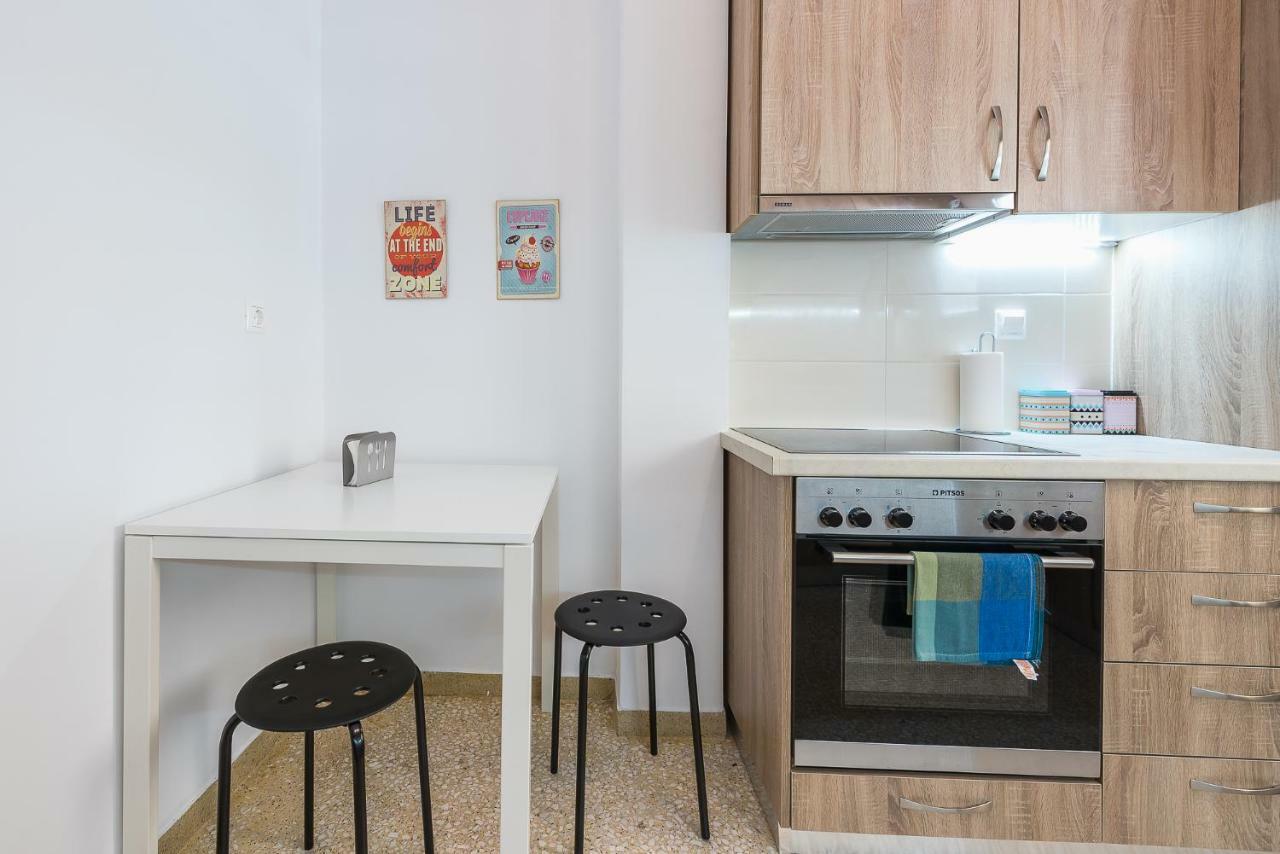 Apartamento Stylish Athenian Flat Exterior foto