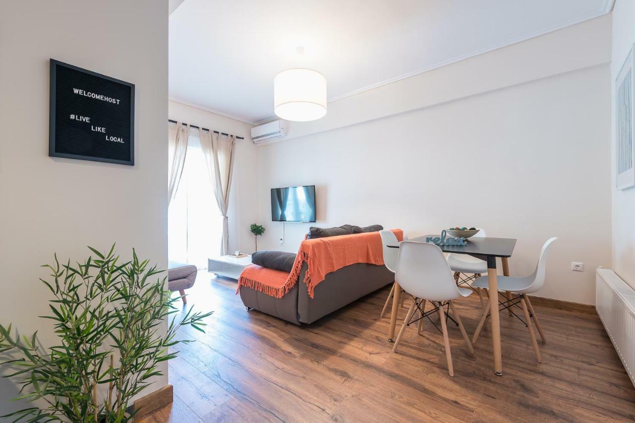 Apartamento Stylish Athenian Flat Exterior foto