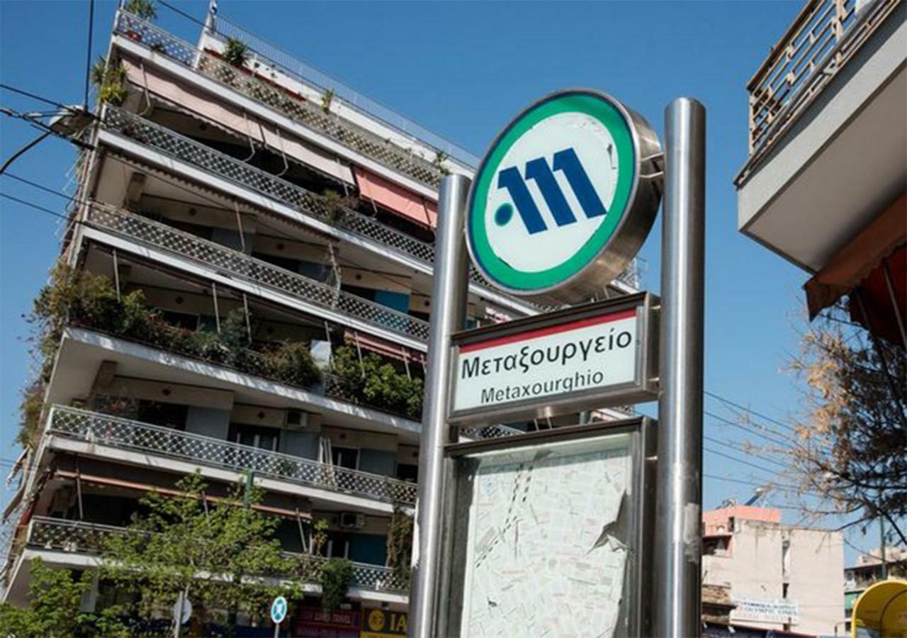 Apartamento Stylish Athenian Flat Exterior foto